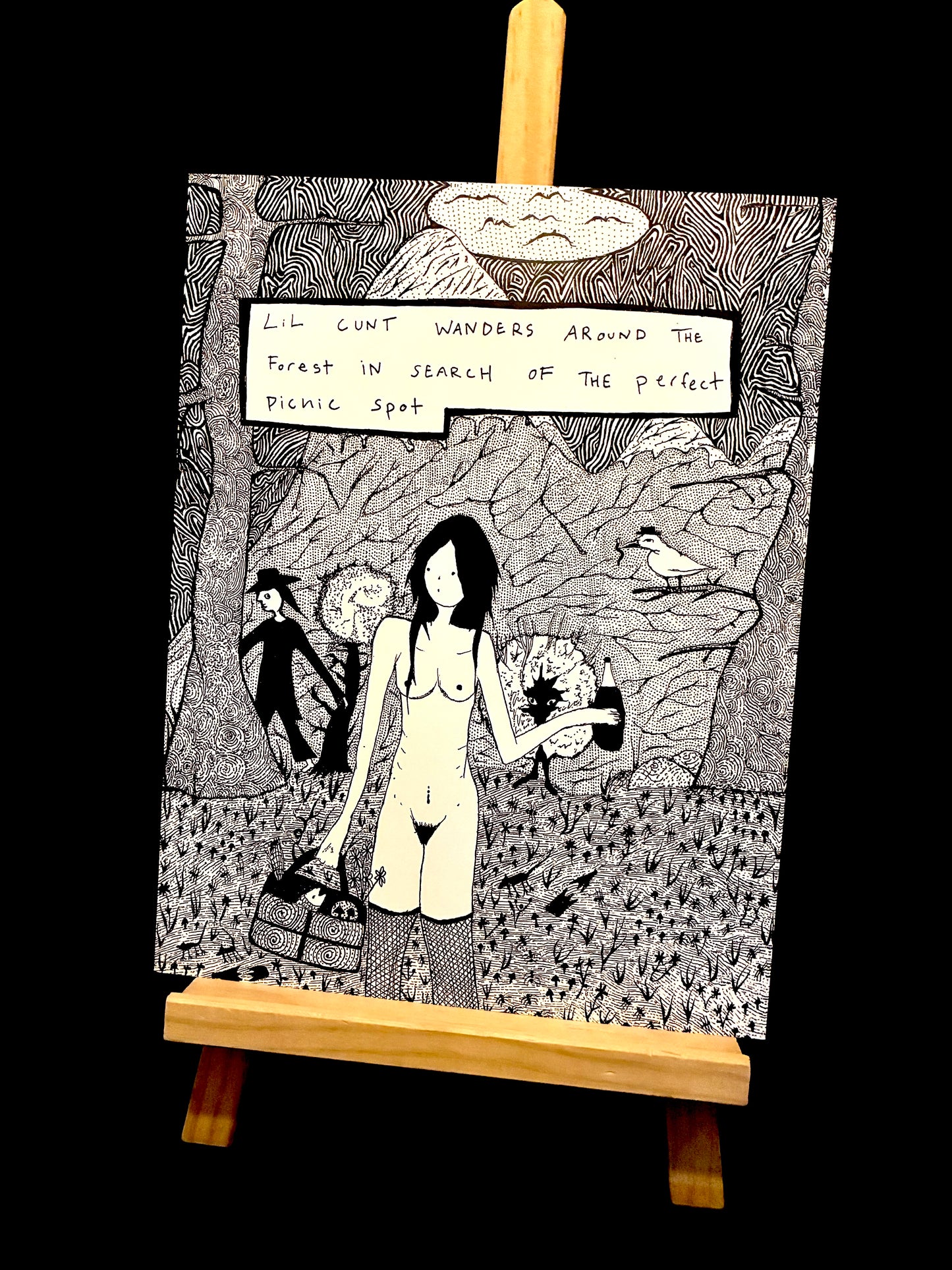 Lil Cunt Wanders Around the Forest