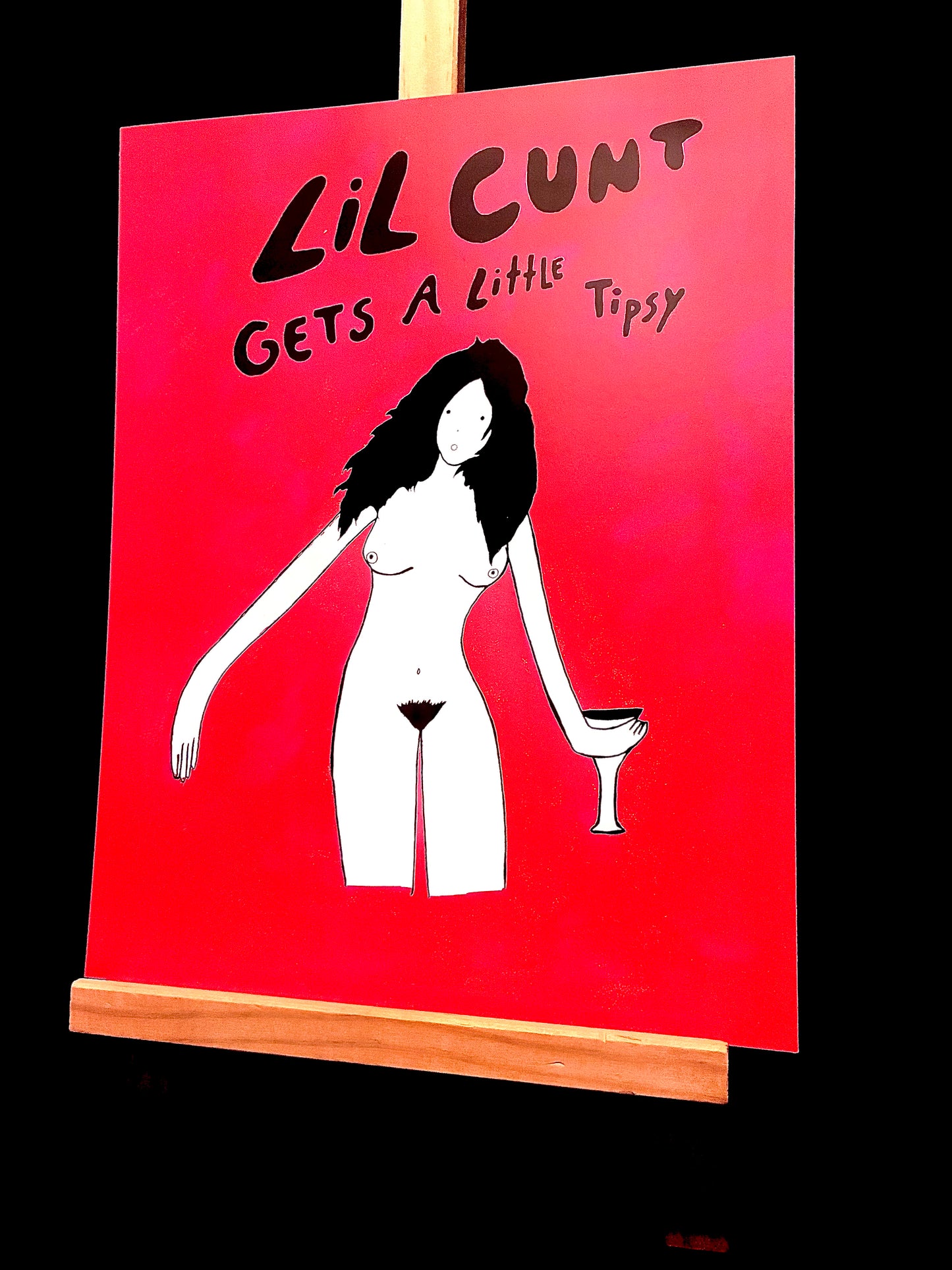 Lil Cunt Gets A Little Tipsy