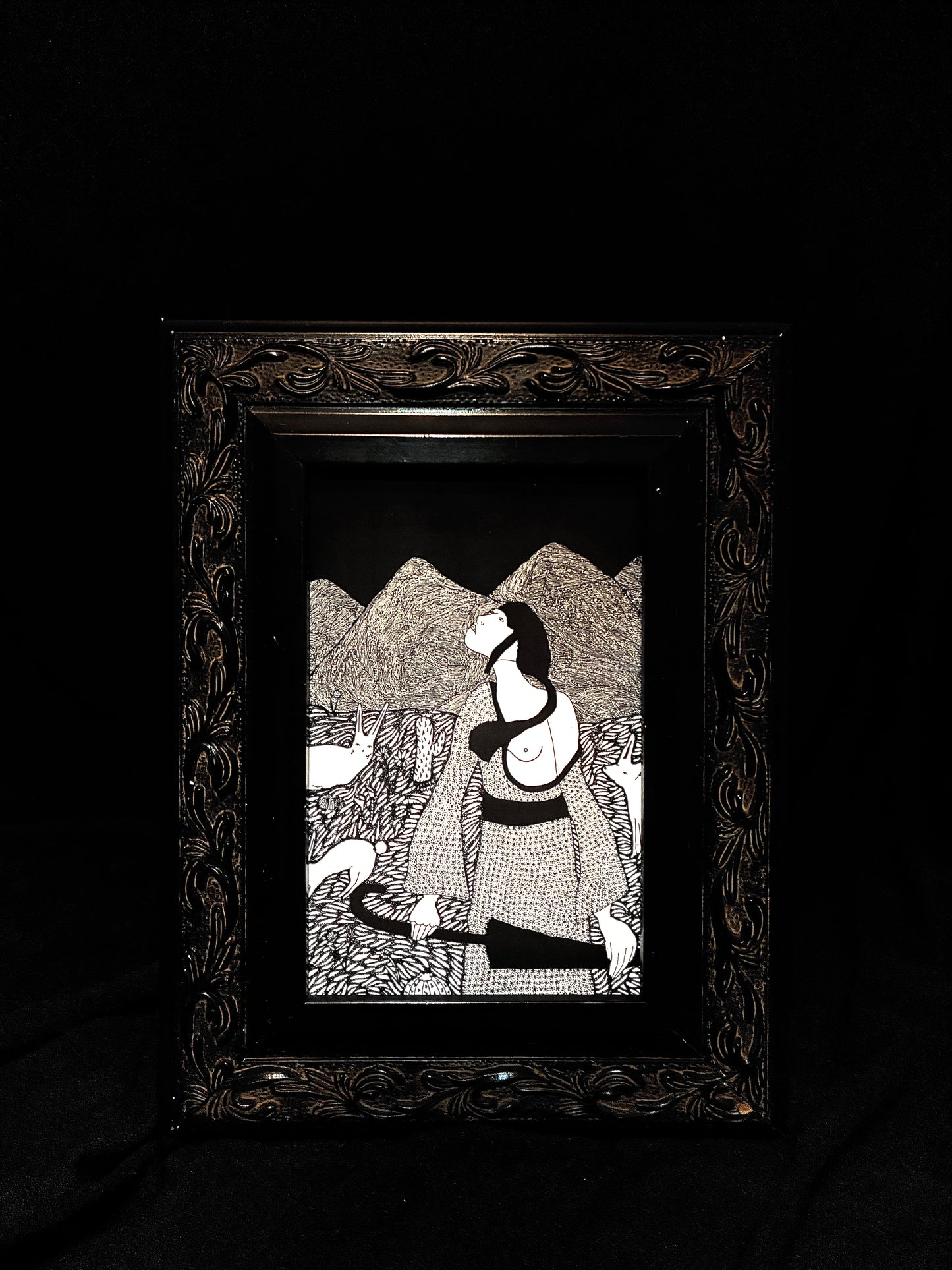 No stars tonight (Postcard)