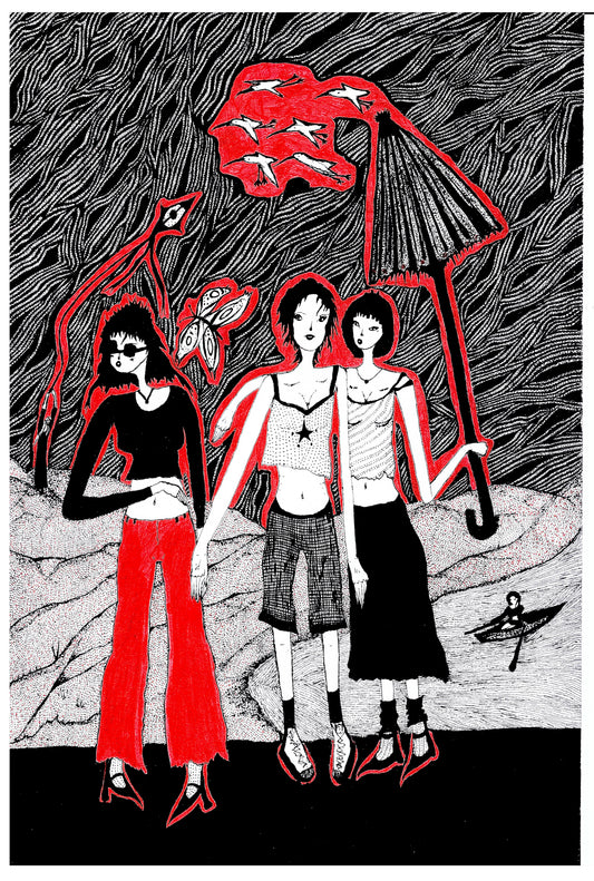 Friends In Red